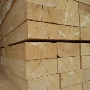 Строганный брус 100х100х6000 (90х90х6000)